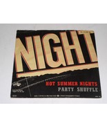 Night Hot Summer Nights Party Shuffle 45 Rpm Record Germany Import Pic S... - $9.99