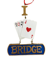 Kurt Adler I Love Bridge Dangle Ornament 4.25 inches Gift - £8.34 GBP