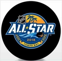 2018 NHL All Star Game Logo Puck Tampa Bay Amalie Arena - £27.97 GBP