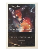 The Like Promo Poster Deer Fawn &quot;Are You Thinking...&quot; - $8.99