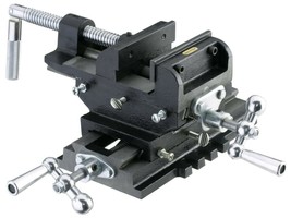 6" Cross Slide Drill Press Vise 2 Way X-Y Compound Vise Metal Milling Clamping - £128.17 GBP