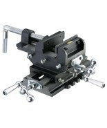 6&quot; Cross Slide Drill Press Vise 2 Way X-Y Compound Vise Metal Milling Cl... - £130.28 GBP