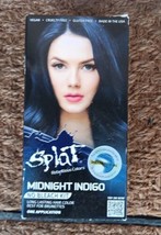 Splat Midnight Indigo Rebellious Colors Hair Dye For Brunettes No Bleach Kit(P1) - £10.31 GBP