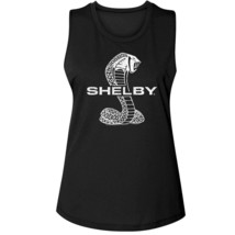 Shelby Cobra Supersnake Logo Women&#39;s Tank Carroll American Muscle Car - £21.79 GBP+