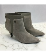 Bandolino Women&#39;s Bari Pointy Toe Booties Taupe Suede US Size 7.5M - $608.36 MXN