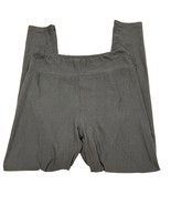 LuLaRoe Original Buttery Soft Vintage Solid Leggings Dark Gray One Size OS - $26.31 CAD