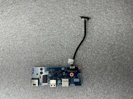 Lenovo Thinkpad E585 I/O sub board w cable 01LW409 NS-B422 - $7.15