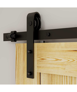 6FT Track Sliding Barn Door Hardware Kit Heavy Duty for Single Wood Door - $48.13