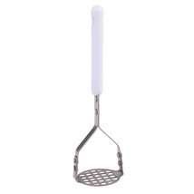 Appetito Stainless Steel Mini Masher (White) - £12.07 GBP