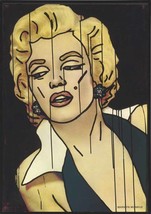 Framed canvas art print giclee keith haring Marilyn Monroe portrait - £31.31 GBP+
