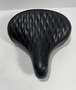 Schwinn Comfort Spring Cruiser Bicycle Saddle/Seat Quilted 345C - $370.63 MXN
