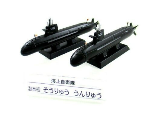 Primary image for SET*2 U-BOOT MODELS SSN-501 SORYU+SS-502 UNRYU JAPAN NAVY,DEAGOSTINI SCALE 1:900