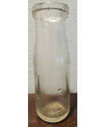 Vintage Textured Glass 1/2 Pint Dairy Milk Bottle California 36 Embossed... - $24.28 CAD