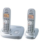 Panasonic Dect 6.0 Expandable Digital Cordless Phone - Dual Handset Syst... - $2,992.20 MXN
