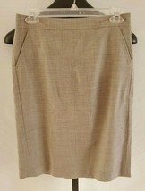 Banana Republic Wool Blend Gray Pencil Skirt Misses Size 0 - £14.81 GBP