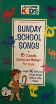 Cedarmont Kids Sunday School Songs Vhs 15 Classic Christian Rare Vintage SHIP24H - £200.48 GBP