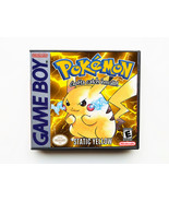 Pokemon Static Yellow Game / Case - Gameboy (GB) and Gameboy Color (GBC) - $369.97 MXN+