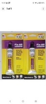 SET OF 2 Super Glue Fix-All Adhesive 5/8oz (18.4ml) Tube Water Resistant - $176.39 MXN