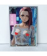 Jewelry Bonny White Shirt Premium Waifu Card Anime Girl Art Oversized Bo... - $254.36 MXN