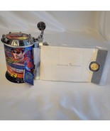 Franklin Mint Jeff Gordon Commemorative Tankard Mug Stein Lidded w/Tag &amp;... - $20.25 CAD