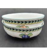 Set of 2 Villeroy &amp; Boch FRENCH GARDEN FLEURENCE Coupe Cereal Bowls 5 3/... - £46.32 GBP