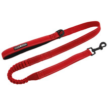 Soft Pull Red 4 ft Traffic Dog Leash with 6 In Stretch and Soft Grip Handle - $379.94 MXN