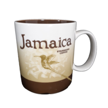 Starbucks 2018 Jamaica Global Icon Cup Hummingbird 16oz Coffee Tea Hot Coca Mug - £22.41 GBP