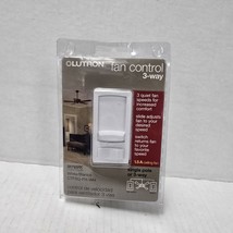 Lutron CTFSQ-FH-WH Fan Control Slide, White - NEW - $16.82