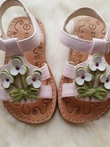 George Brand ~ Toddler&#39;s Size 7 ~ Ashley ~  Flower Bouquet Sandals - £11.94 GBP