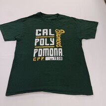 Hanes ComfortSoft BRONCOS Men's Green Cotton Short Sleeve Graphic T-Shirt Size M image 9