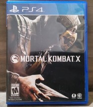 Mortal Kombat X Playstation 4 PS4 Mature 17+ 1-2 Players No Manual - £14.82 GBP