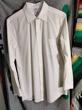 Brooks Brothers 16 - 2/3 White Shirt - £23.26 GBP