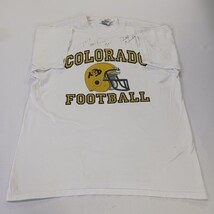 Fruit Of The Loom Colorado Football Men's L White Cotton Short Sleeve T-Shirt image 15