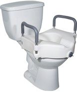 Drive Medical RTL12027RA 2-in-1 Raised Toilet Seat 5&quot; w/Removable Padded... - €17,32 EUR