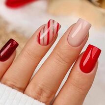 RIICFDD Christmas Press On Nails 24 Pcs White Snowflake Short Square Fake - €2,65 EUR RIICFDD Christmas Press On Nails 24 Pcs White Snowflake Short Square Fake - €2,65 EUR