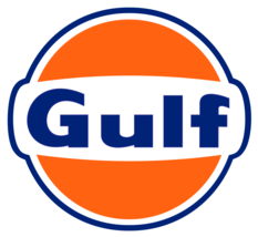 Gulf Vintage Style Vinyl Sticker Car Truck Decal Gasoline Petroleum Racing Gas - £0.79 GBP+