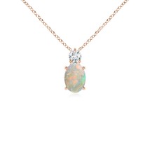 Authenticity Guarantee

ANGARA 0.56 Ct Oval Opal Solitaire Pendant Necklace w... - £590.72 GBP