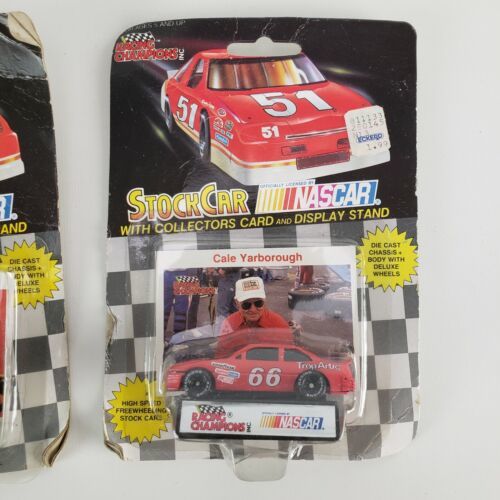 (Set of 3) #66 #42 #66 1991 Racing Champions 1:64 Scale Diecast   - £7.81 GBP