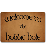 Funny Door Mat Welcome to the Hobbit Hole Doormat the Lord of the Ring D... - £29.34 GBP