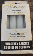 4-Pack Candle-Lite Household Emergency Candles, 5" - $5.00