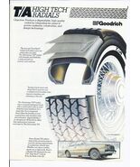 1981 BF Goodrich Tires Print Ad Automobile 8.5&quot; x 11&quot; - $356.24 MXN