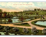 Lily Ponds at Barney Estate Springfield Massachusetts MA UNP DB Postcard... - $2.63