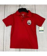 University Of Wisconsin 4T College Kids Polo Shirt Red New Toddler - $18.13 CAD