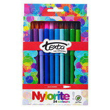 Texta Nylorite Markers (Assorted) - 24/box - £26.58 GBP