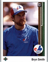 1989 Upper Deck 78 Bryn Smith  Montreal Expos - £0.77 GBP