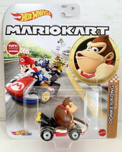 New Mattel GRN24 Hot Wheels Mario Kart 1:64 Donkey Kong Standard Diecast Car - £10.29 GBP