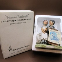 Norman Rockwell Lovers Figurine NR-7 by Dave Grossman Designs 1973 - £7.75 GBP