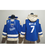 Men&#39;s Kansas City Royals #7 Bobby Witt Jr. Blue Ageless Must-Have Lace-U... - $75.99