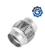 2 PCS NEW BRExhaust Universal Fit Exhaust 2.25&quot; x 4&quot; Stainless Flex Pipe... - €40,39 EUR