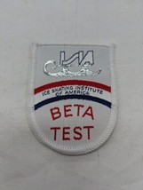Ice Skating Institute Of America Beta Test 2&quot; Embroidered Iron On Patch - £16.69 GBP
